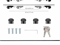 Amazon basics cross rail dakdrager - afbeelding 4 van  6