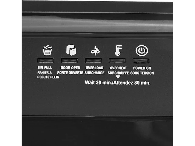 Amazon basics papiervernietiger - afbeelding 2 van  5