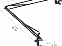Amazon basics verstelbaar microfoonstatief - afbeelding 2 van  7