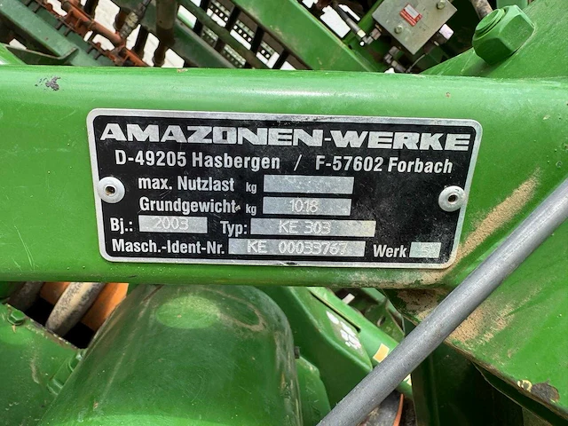 Amazone - ke303-ad303 - precision seeder - 2003 - afbeelding 5 van  13