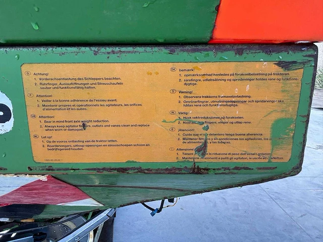 Amazone - za-m 1000 - kunstmeststrooier - afbeelding 8 van  17