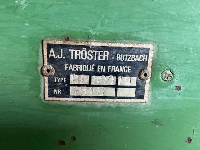 Amazone dp30019 zaaimachine - afbeelding 9 van  9