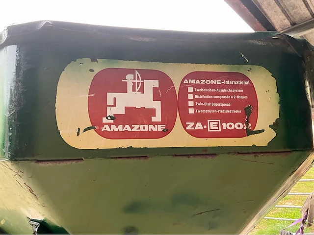 Amazone za e 1002 superspread zaaimachine met dubbele schijf - afbeelding 5 van  13