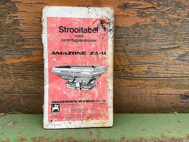Amazone za-u1001 meststofstrooier - afbeelding 4 van  12