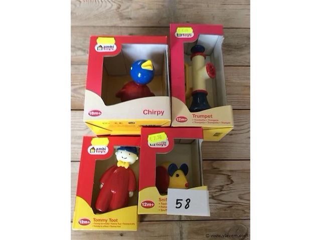 Ambi toys 4stuks - afbeelding 1 van  2