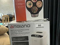 Ambiano broodbak machine nieuw en livoo crepe maker nieuw - afbeelding 2 van  5