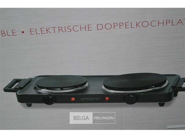 Ambiano dubbele elektrische kookplaat - afbeelding 2 van  3