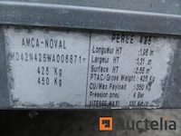 Amca noval perle 425 aanhangwagen - afbeelding 9 van  12