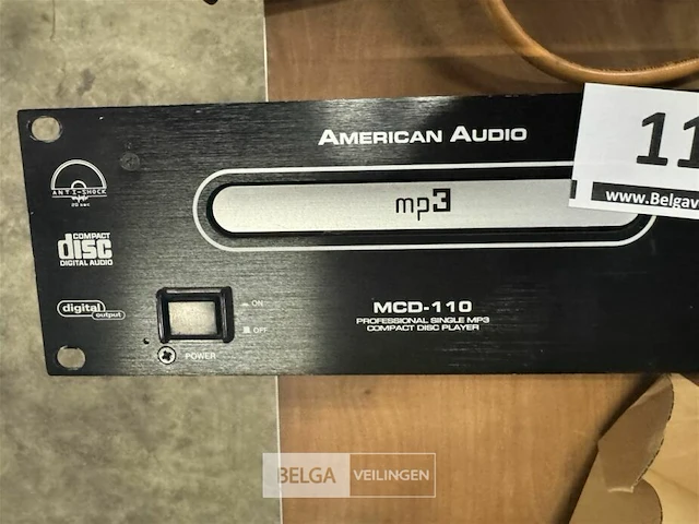 American audio discplayer mp3 mcd-110 - afbeelding 2 van  4