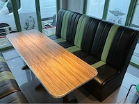 American dining tafels en banken restauranttafel - afbeelding 5 van  5