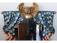 American flag mirror - decor object - afbeelding 1 van  5