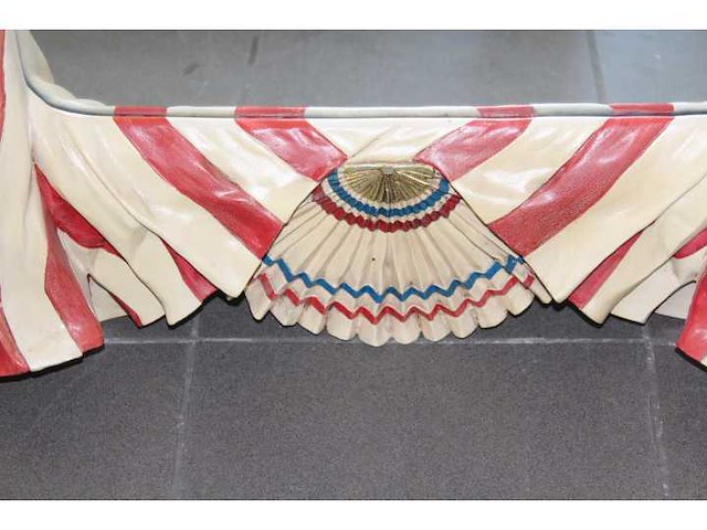 American flag mirror - decor object - afbeelding 4 van  5