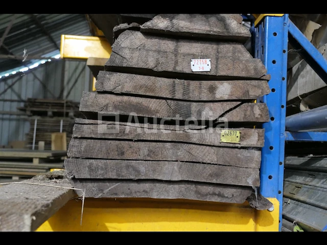 Amerikaans eiken kogelgezaagd tot 4 cm dikte - afbeelding 2 van  3