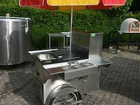 Amerikaanse willydogs hot-dogkraam/kar - afbeelding 1 van  9