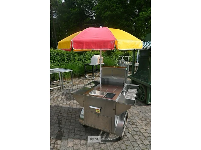 Amerikaanse willydogs hot-dogkraam/kar - afbeelding 2 van  9