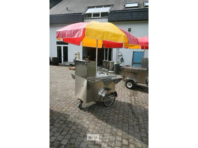 Amerikaanse willydogs hot-dogkraam/kar - afbeelding 3 van  9