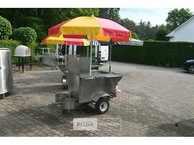 Amerikaanse willydogs hot-dogkraam/kar - afbeelding 1 van  11