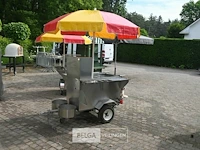 Amerikaanse willydogs hot-dogkraam/kar - afbeelding 1 van  11