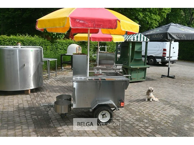 Amerikaanse willydogs hot-dogkraam/kar - afbeelding 4 van  11