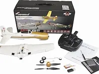 Amewi amxflight f8f rare bear rc vliegtuig voor beginners rtr 383 mm