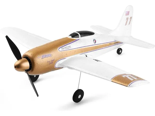 Amewi amxflight f8f rare bear rc vliegtuig voor beginners rtr 383 mm - afbeelding 3 van  5