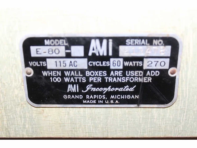 Ami - e80 - jukebox - afbeelding 7 van  7