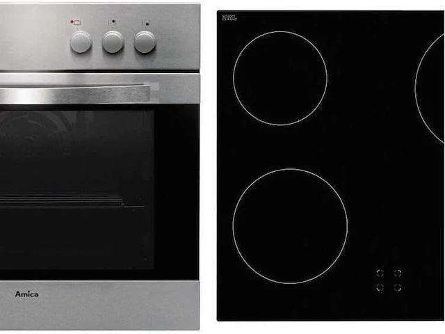 Amica fornuis - ehc 12516 e - afbeelding 1 van  9