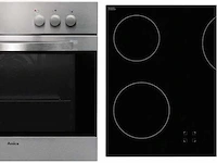 Amica fornuis - ehc 12516 e - afbeelding 1 van  9