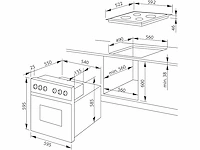 Amica fornuis - ehc 12516 e - afbeelding 8 van  9