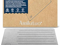 Amilutuo badmat van steen grijs - afbeelding 1 van  2