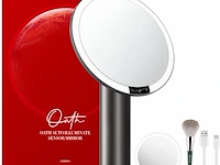 Amiro make-upspiegel van 9 inch met verlichting - afbeelding 1 van  3