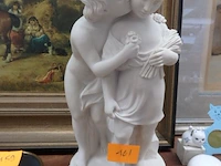 Amours beeld gesigneerd - afbeelding 1 van  2