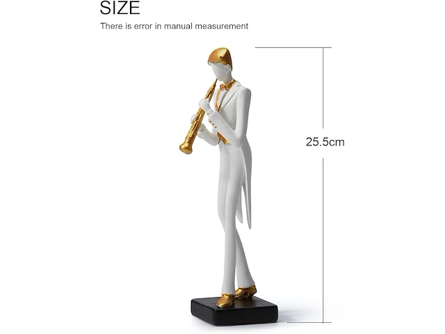 Amoy-art muziek decor figuur - afbeelding 2 van  3
