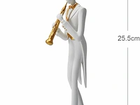 Amoy-art muziek decor figuur - afbeelding 2 van  3