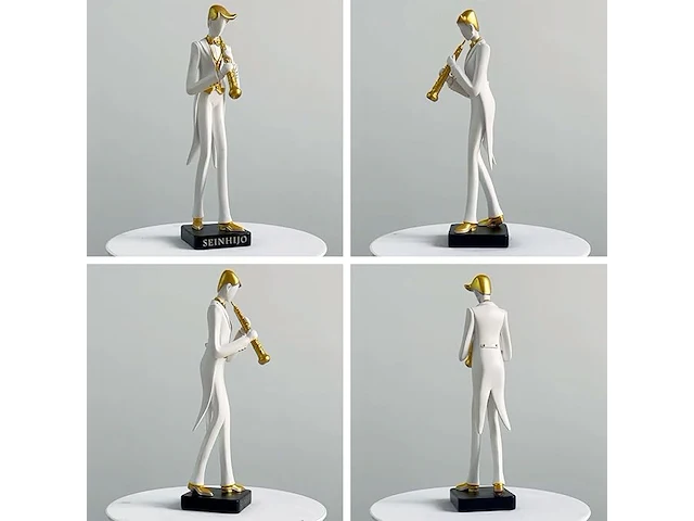 Amoy-art muziek decor figuur - afbeelding 3 van  3