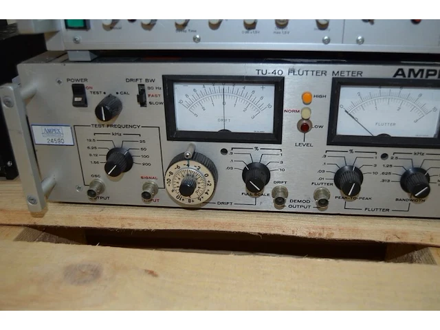 Ampex tu-40 flutter meter - afbeelding 4 van  5