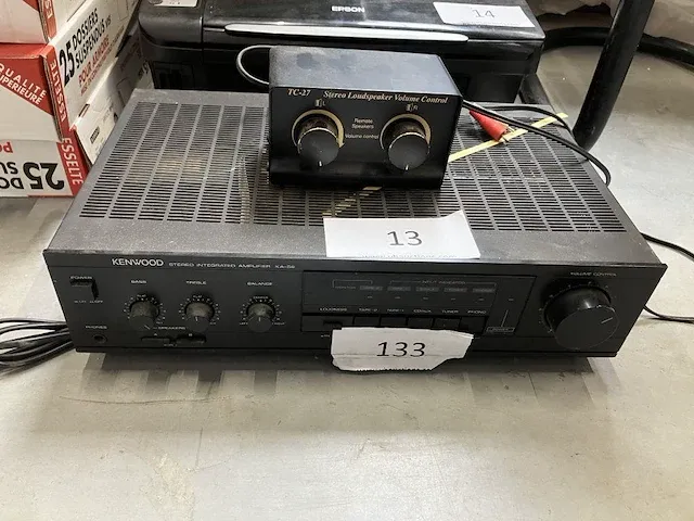 Amplifier kenwood - afbeelding 2 van  2