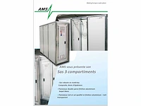 Ams modulaire decontaminatie douchecabine (2x) - afbeelding 2 van  5