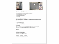 Ams modulaire decontaminatie douchecabine (2x) - afbeelding 5 van  5