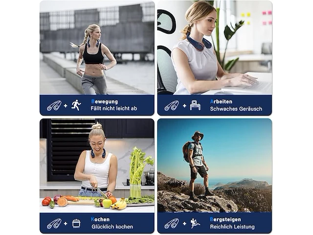 Amyfei draagbare ventilator - afbeelding 5 van  5