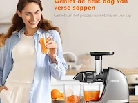 Amzchef cold press slow juicer machine - afbeelding 4 van  5