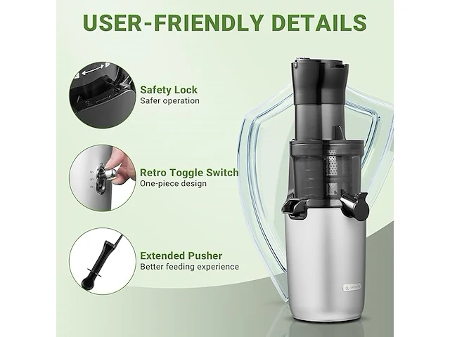 Amzchef juicer - afbeelding 6 van  7