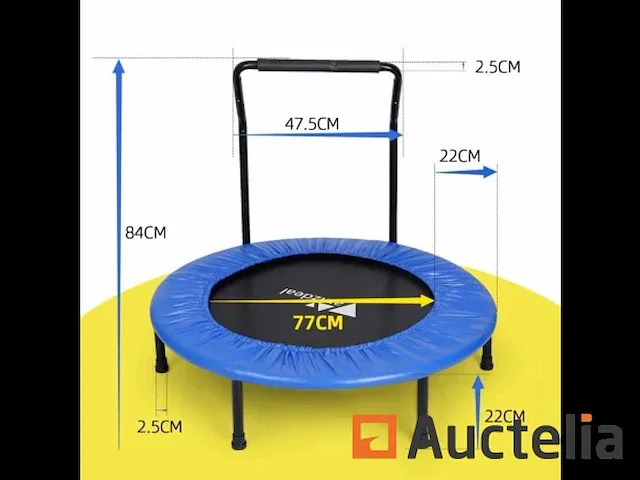 Amzdeal mini trampoline voor kinderen - afbeelding 1 van  4