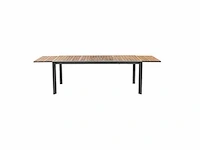 Analee uitschuifbare tuintafel massief 200/286 x 110 cm - afbeelding 1 van  3