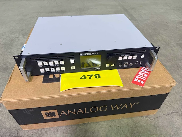 Analog way - vio4k - broadcast equipment - afbeelding 1 van  3