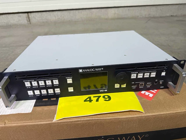 Analog way - vio4k - broadcast equipment - afbeelding 1 van  3