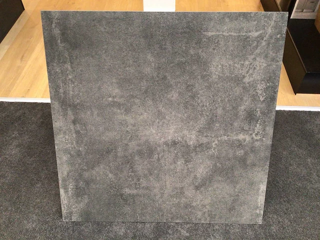 Anatolia industria graphite mat vloertegel 80x80 cm 53,76 m² - afbeelding 1 van  7