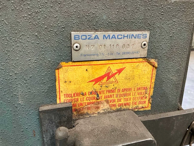 Anbas/boza metalen horizontale bandzaagmachine - afbeelding 3 van  11