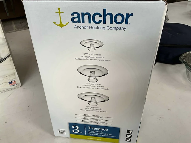 Anchor 3-delige serveer set (3x) - afbeelding 4 van  5