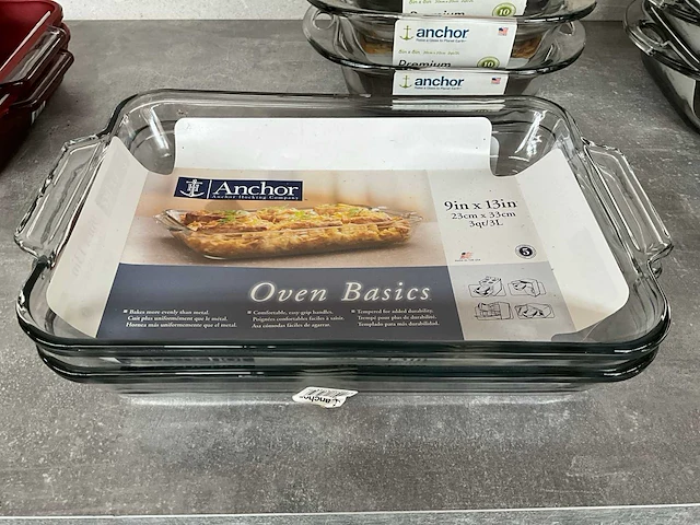 Anchor diverse maten ovenschalen (17x) - afbeelding 6 van  11